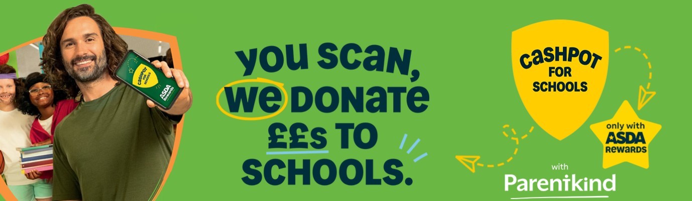 Asda's Cashpot for Schools